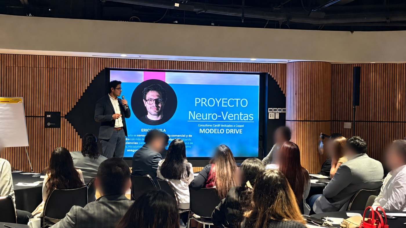Formación comercial y neuroventas en una sesión presencial